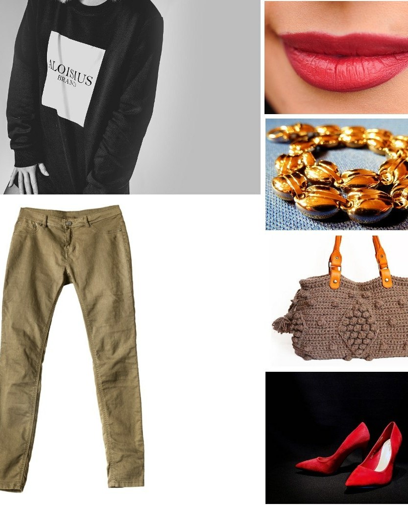 Kaki et rouge&nbsp;: comment porter un v&ecirc;tement militaire avec une allure glamour