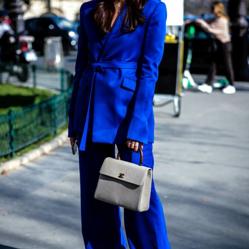 Streetstyle à la Fashion Week de Paris Automne/Hiver 2019-2020 © Mauro Del Signore/Shutterstock