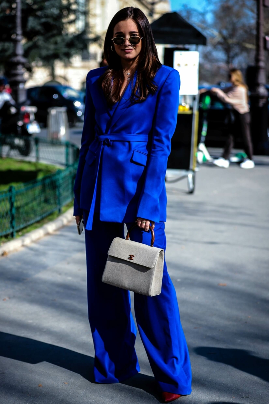 Streetstyle à la Fashion Week de Paris Automne/Hiver 2019-2020 © Mauro Del Signore/Shutterstock