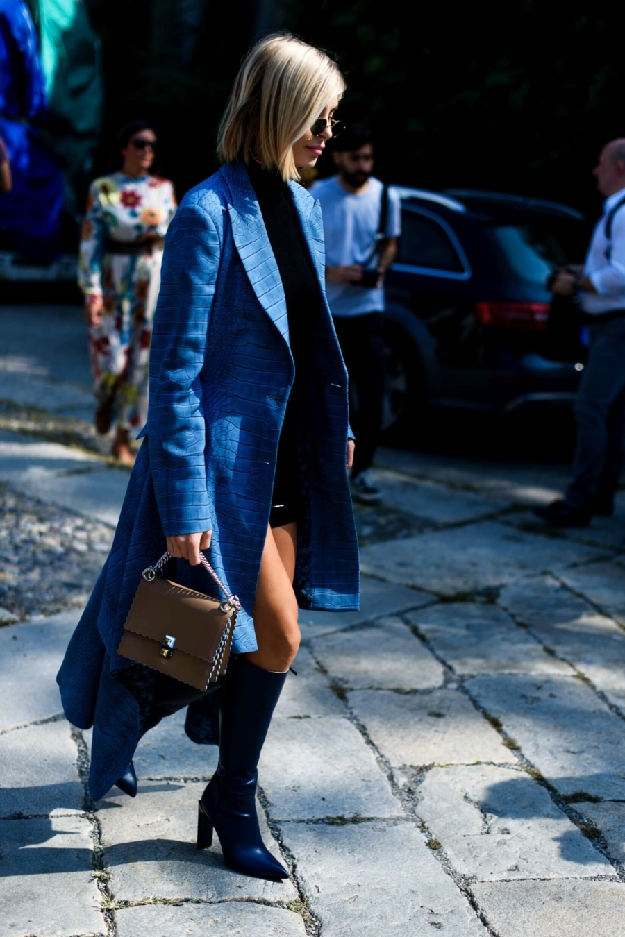 Streetstyle à la Fashion Week de Milan Printemps/Été 2019 © Street style photo/Shutterstock