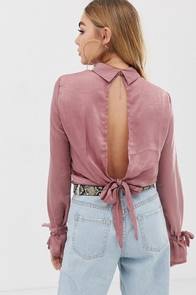 Chemise soyeuse : l'envie du printemps