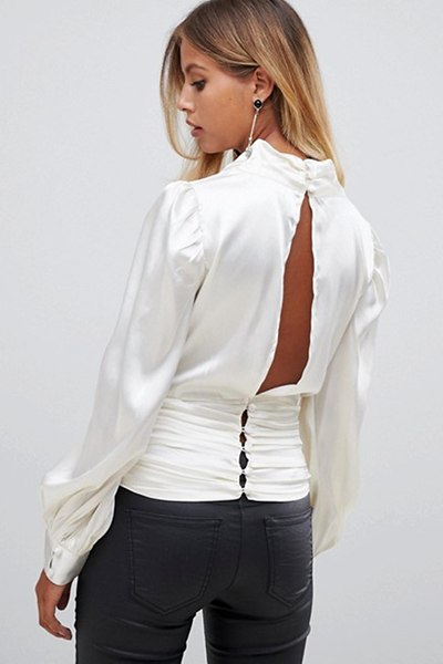 Chemise soyeuse : l'envie du printemps