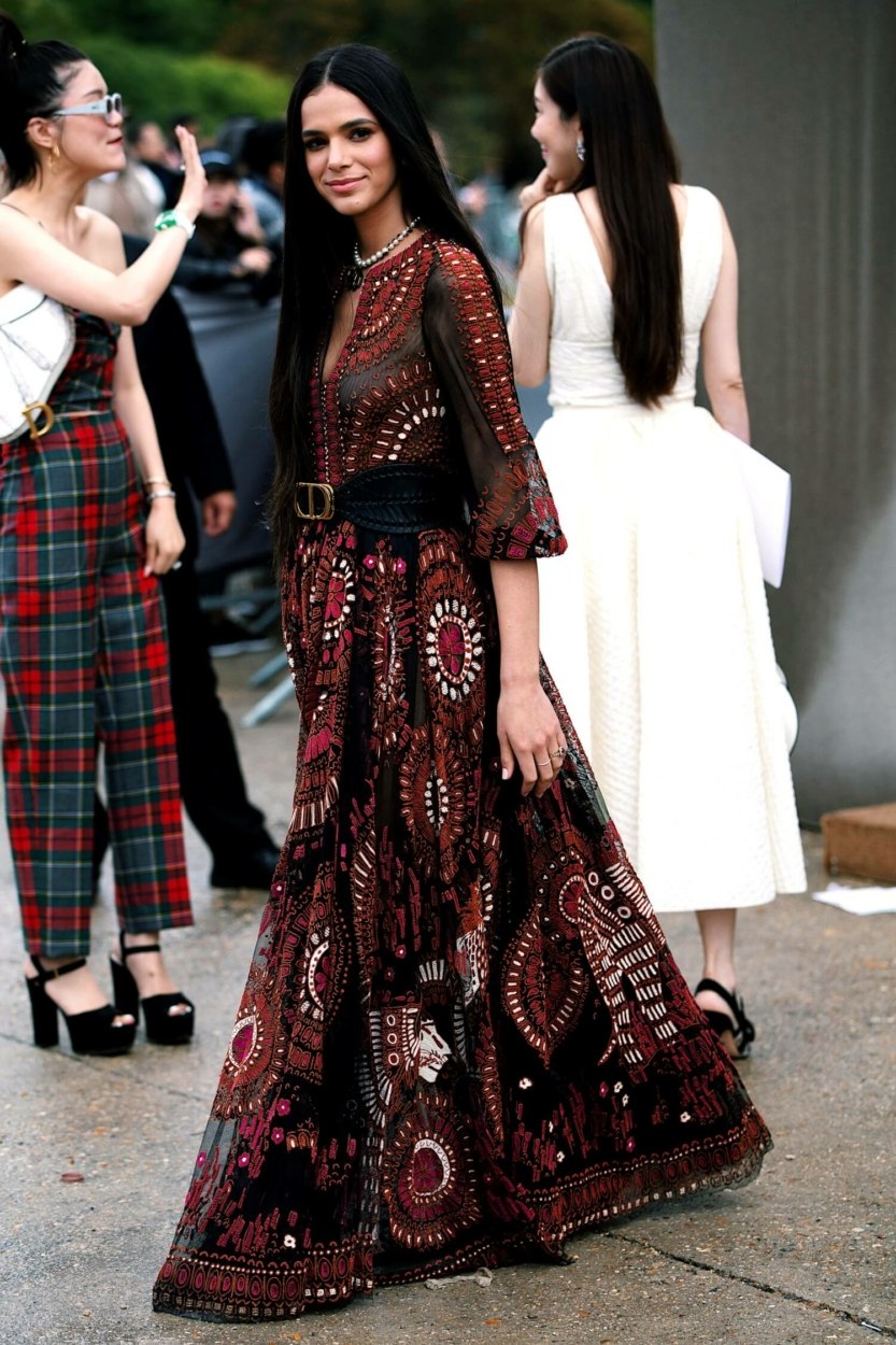 Look hippie-chic dans le style parisien