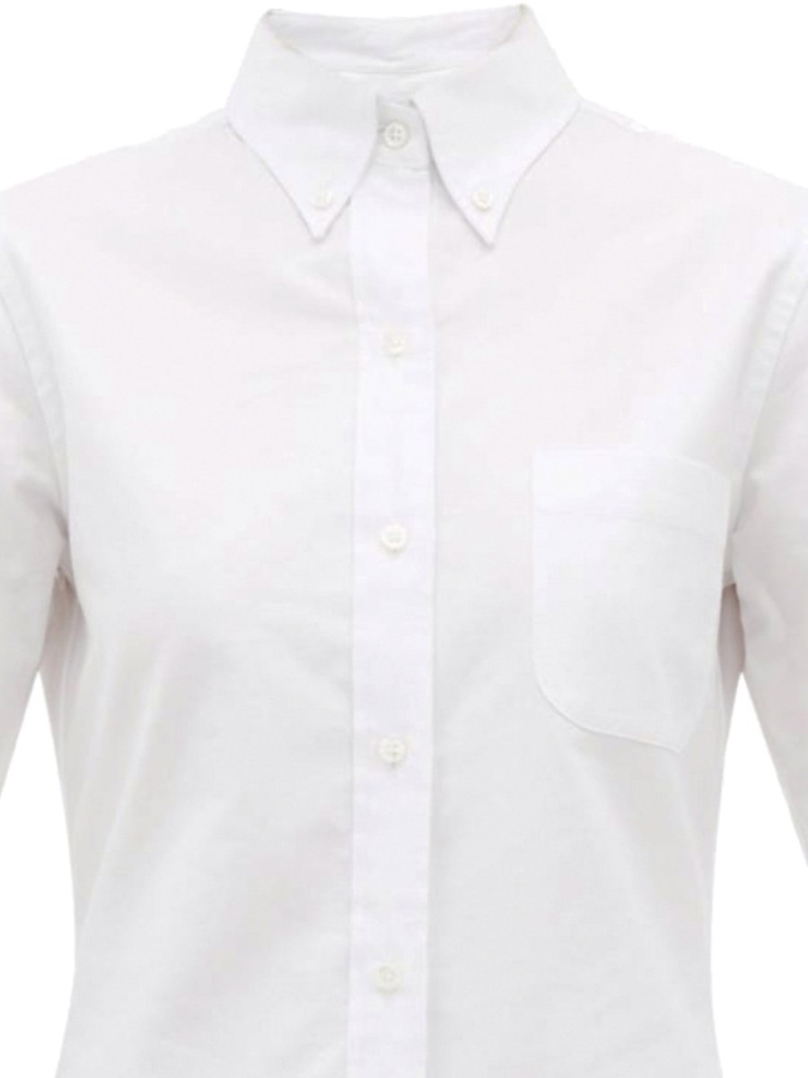 Robe chemise blanche pour femme