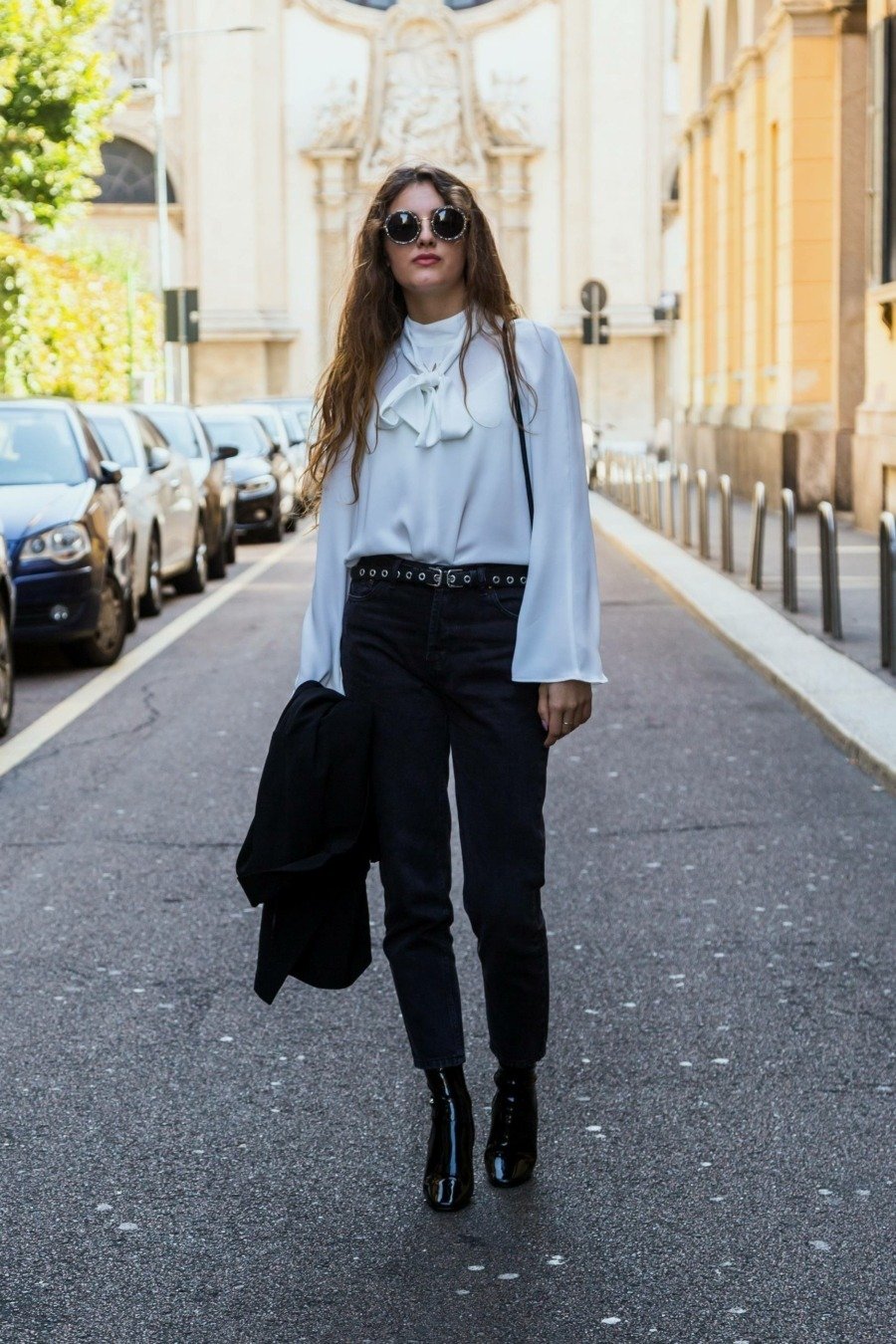 Street style à la Fashion Week de Milan Printemps/Été 2017 © Tinxi/Shuttertsock