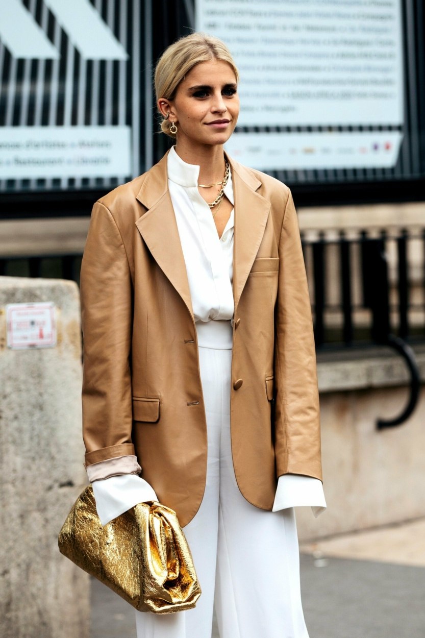 Porter le blazer en cuir&nbsp;: 7 tenues inspirantes