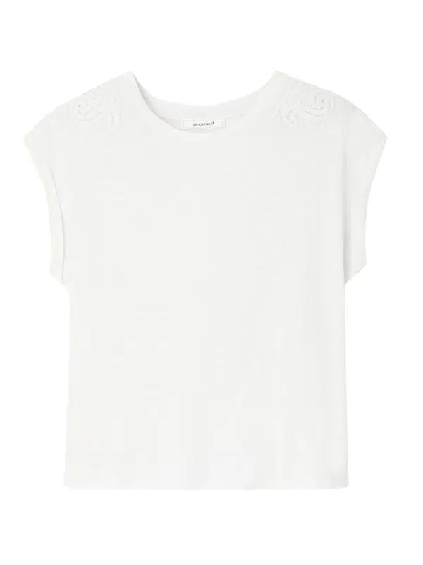T-shirt blanc femme