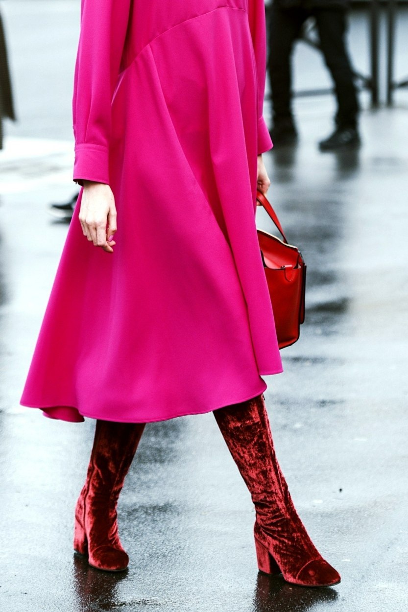 Velours au printemps/&eacute;t&eacute;&nbsp;: vert, rose, camel&hellip;