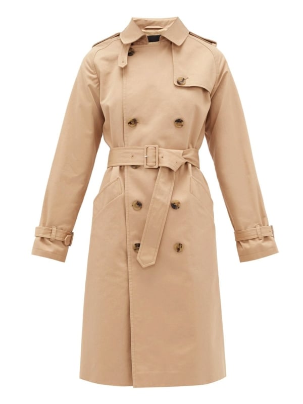 Trench-coat beige femme