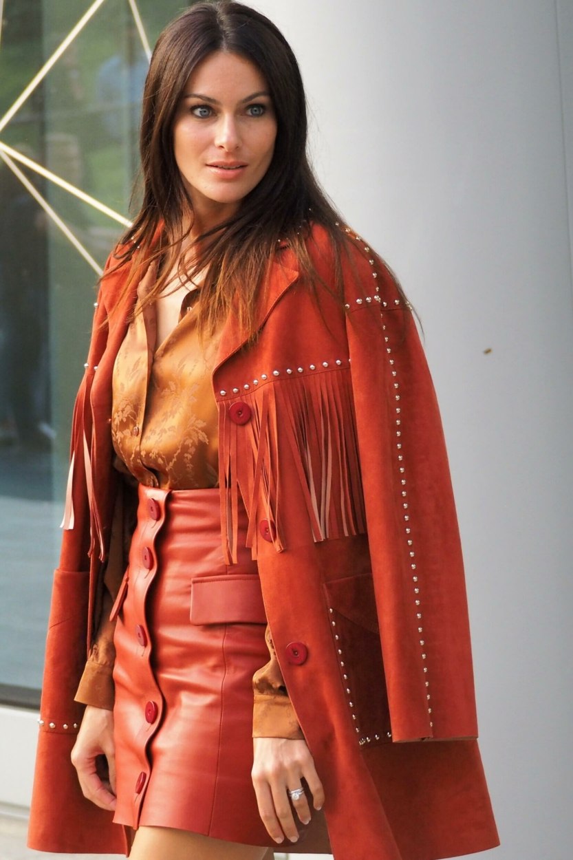 Comment porter le manteau en cuir : 10 tenues pour femme