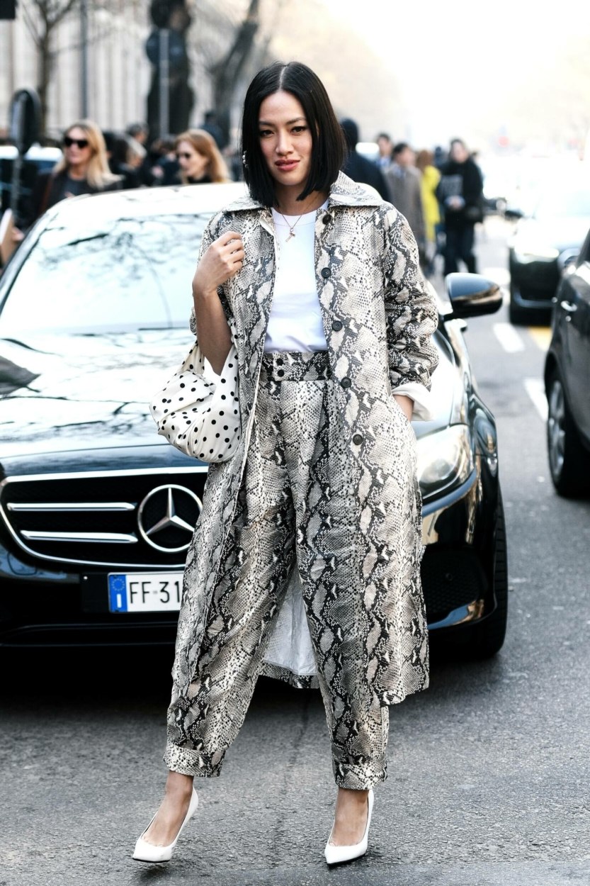 Comment porter le manteau en cuir : 10 tenues pour femme