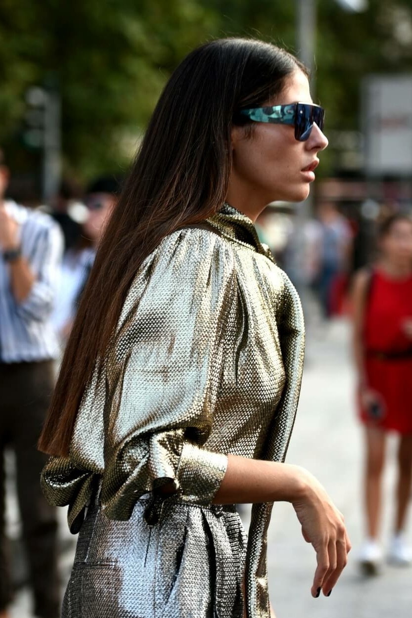 Mélange or et argent : bijoux, vêtements et accessoires femme