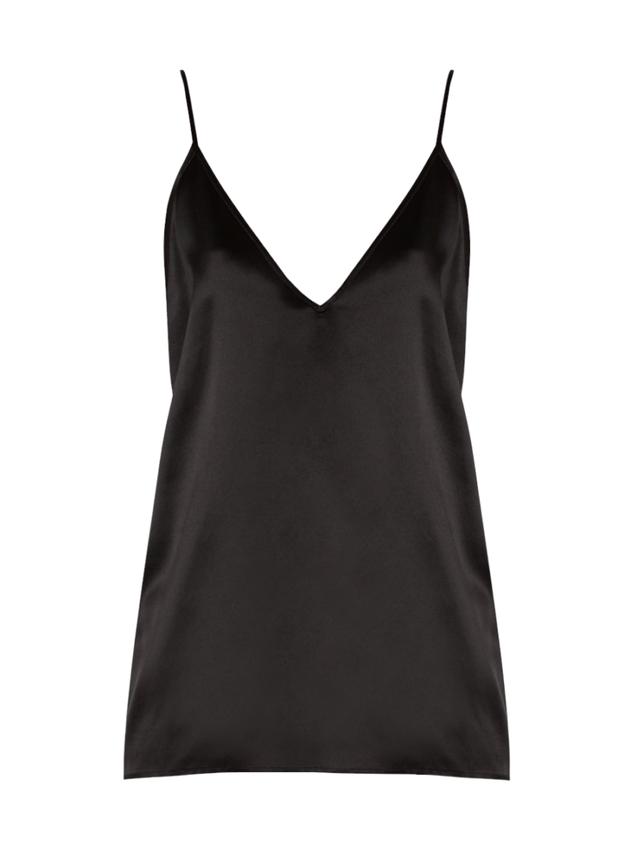 Débardeur noir pour femme