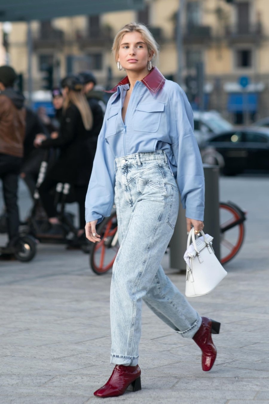 Street style à la Fashion Week de Milan Automne/Hiver 2019-2020 © Bruno Arena Fotografie/Shutterstock