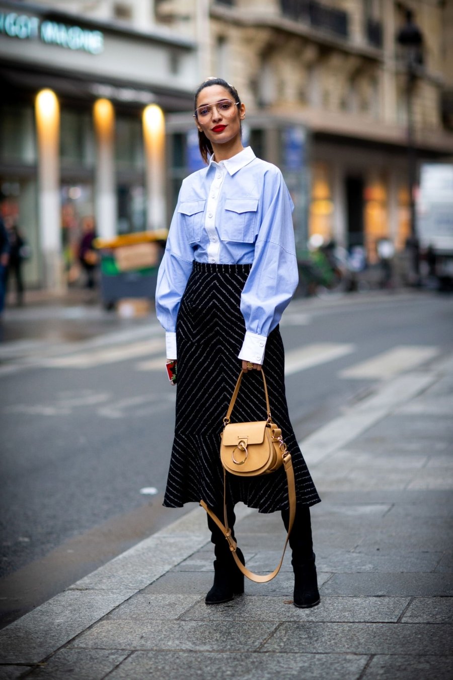 Street style à la Fashion Week de Paris Automne/Hiver 2019-2020 © Ferruccio Dall’Aglio/Shutterstock