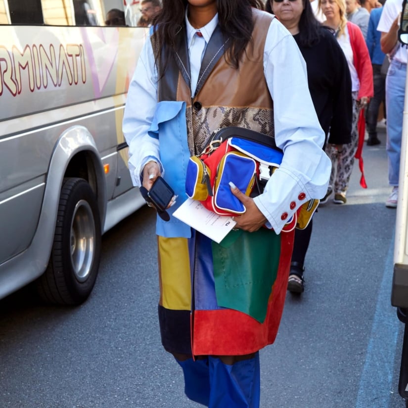 Street style à la Fashion Week de Milan Printemps/Été 2019 © andersphoto/Shutterstock