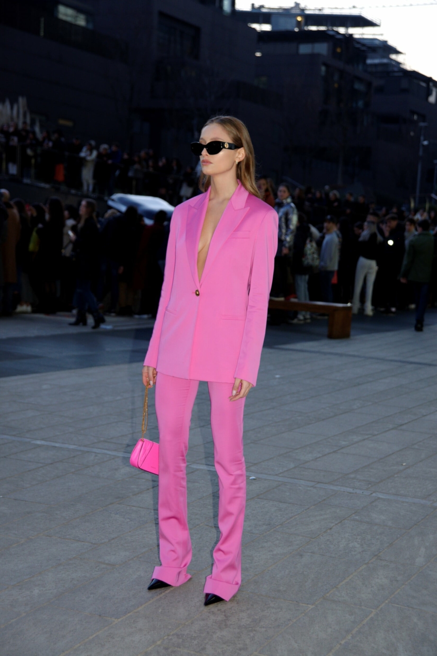 Street style à la Fashion Week de Milan Automne/Hiver 2022-2023 © ENTERPRISE1701/Depositphotos