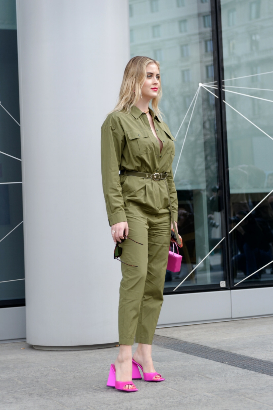 Street style à la Fashion Week de Milan Automne/Hiver 2022-2023 © ENTERPRISE1701/Depositphotos