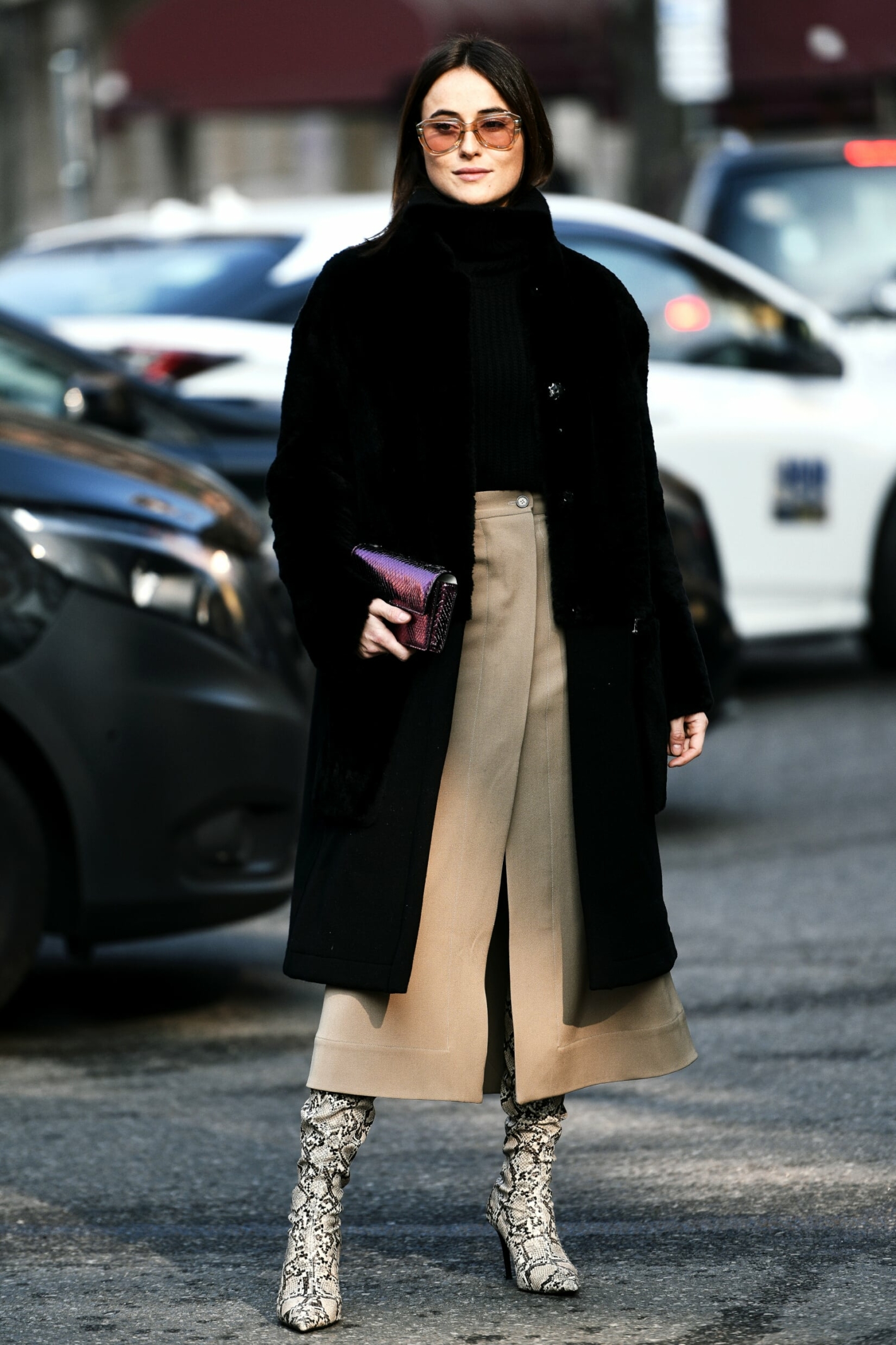 Street style à la Fashion Week de Milan Automne/Hiver 2019-2020 © Creative Lab/Shutterstock