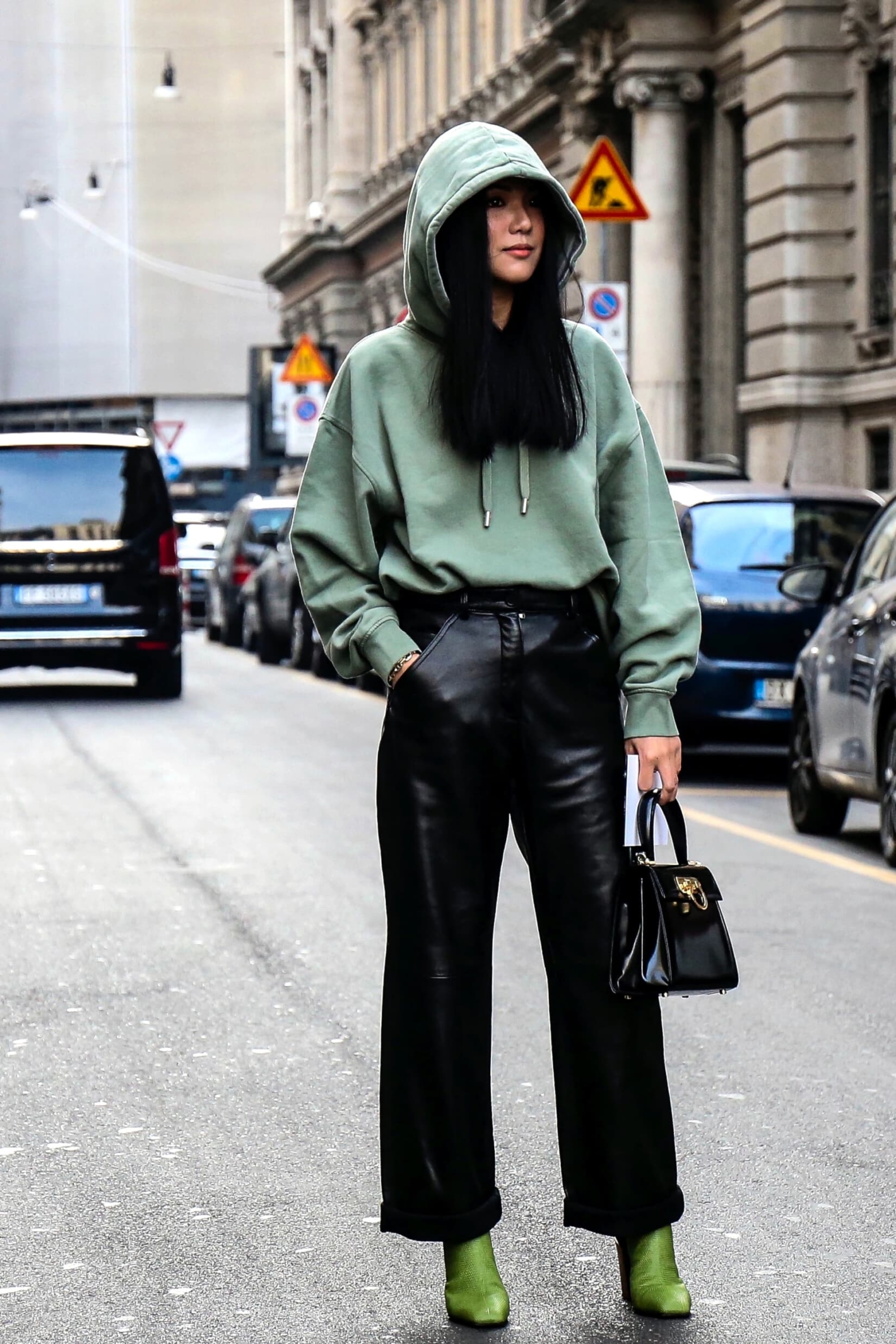 Street style à la Fashion Week de Milan Printemps/Été 2019 © Delsignore/Depositphotos