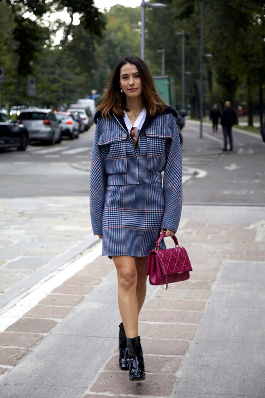 Street style à la Fashion Week de Milan Printemps/Été 2020 © AndreaA./Depositphotos