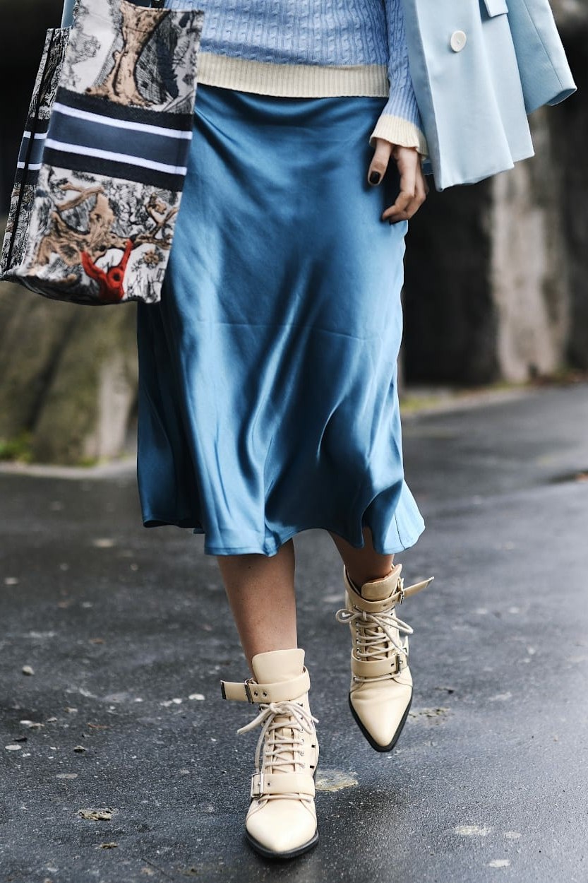 La slip skirt