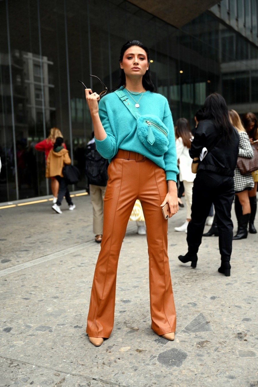 Street style à la Fashion Week de Milan Printemps/Été 2020 © Street style photo/Shutterstock