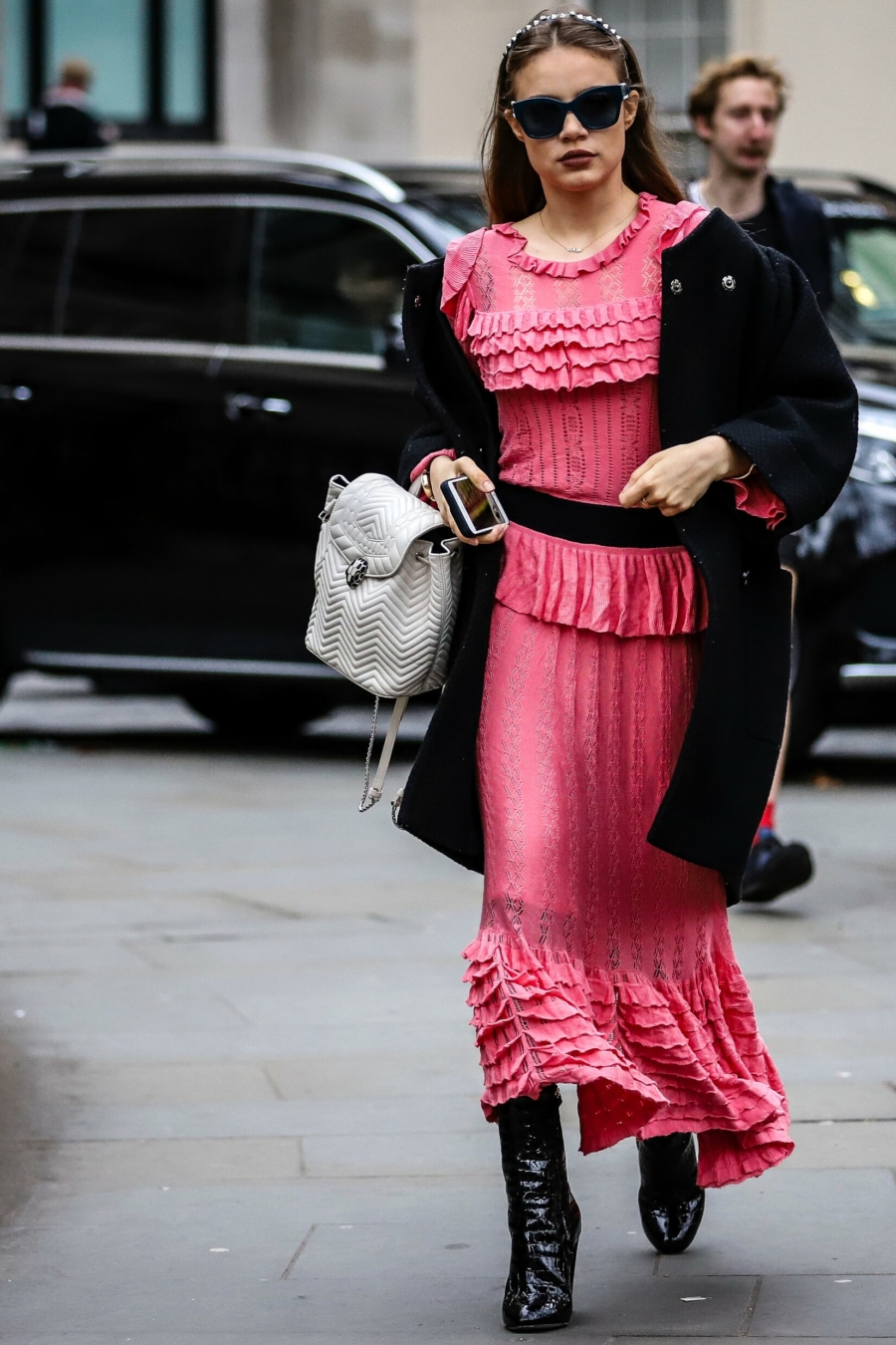 Street style à la Fashion Week de Londres Automne/Hiver 2019-2020 © Delsignore/Depositphotos