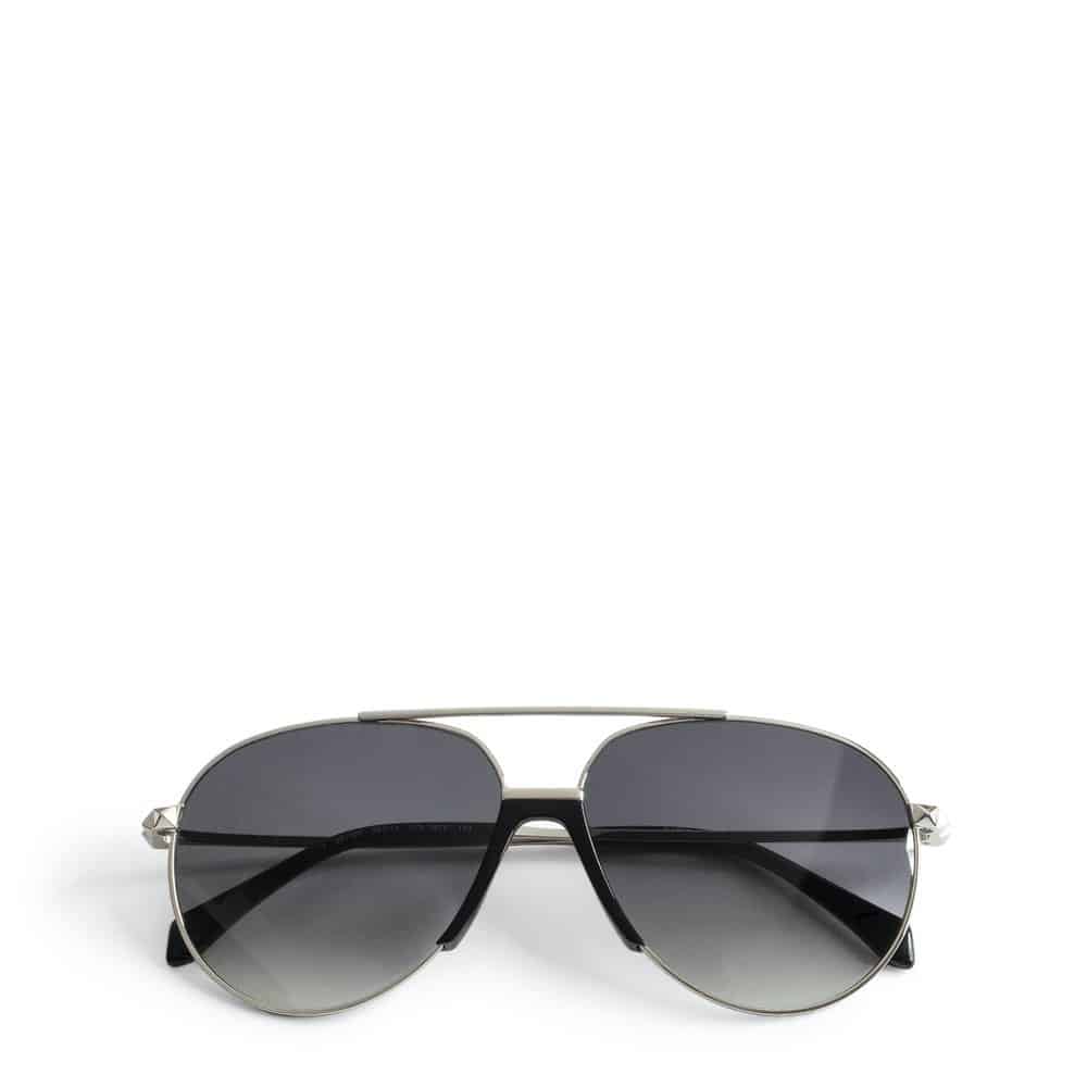 Zadig & Voltaire – Lunettes De Soleil Pyramid Studs Noir – Femme à 169 € chez Zadig & Voltaire