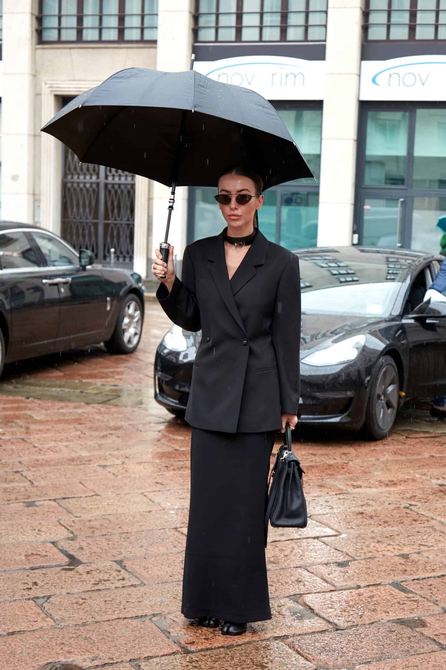 Street style à la Fashion Week de Milan Printemps/Été 2023 © AndreaA./Depositphotos