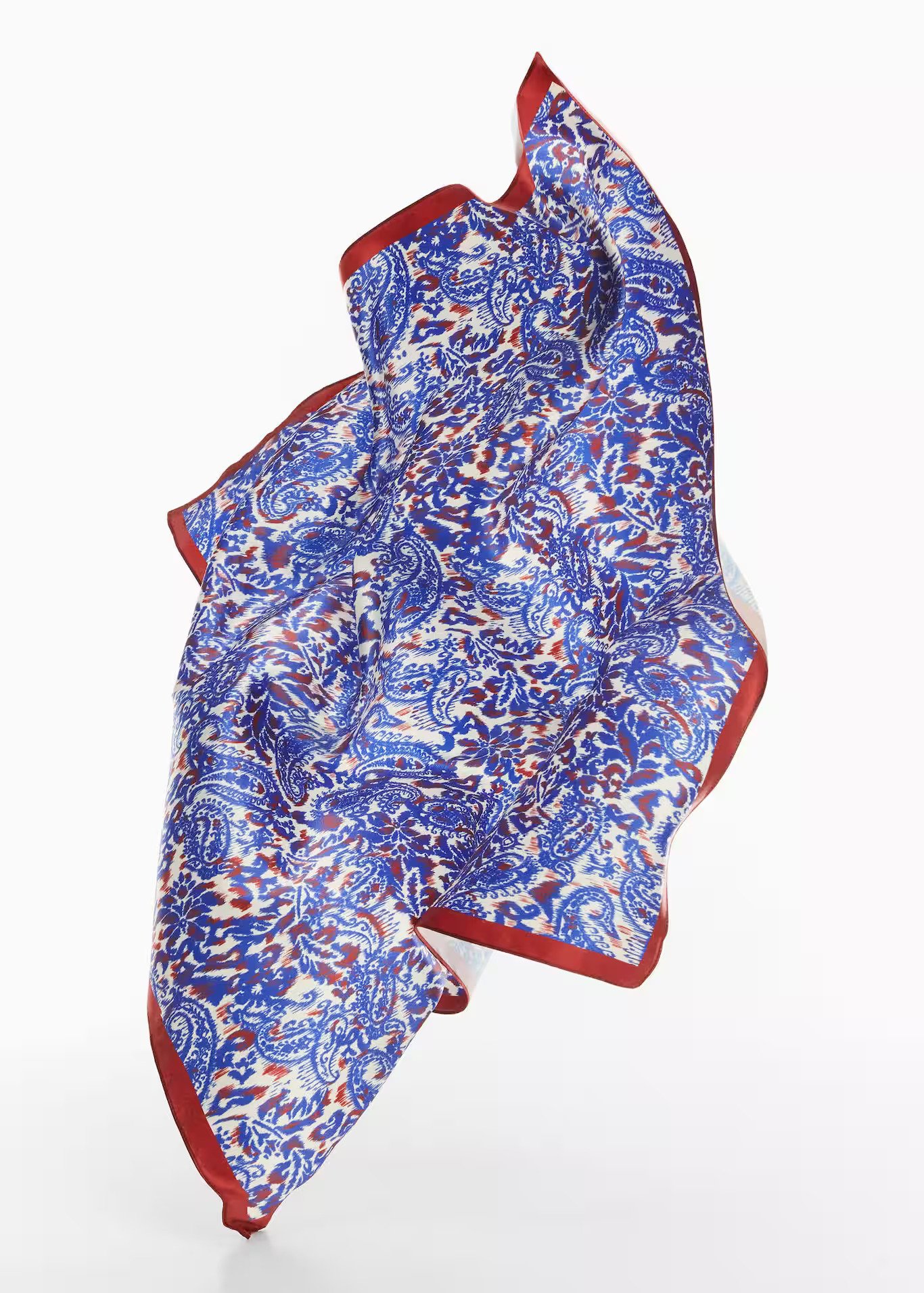 Foulard en imprimé paisley