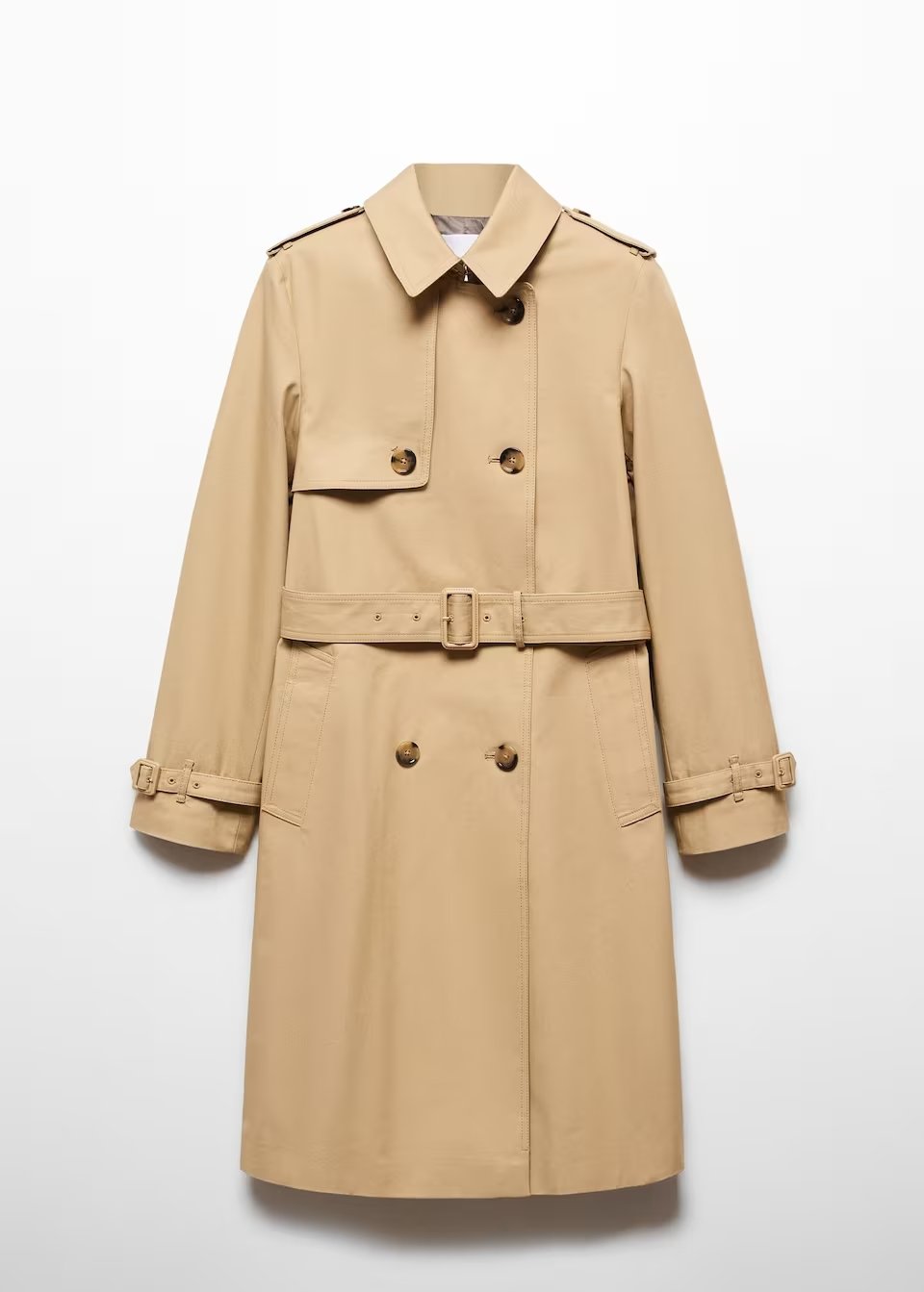 Trench-coat beige femme