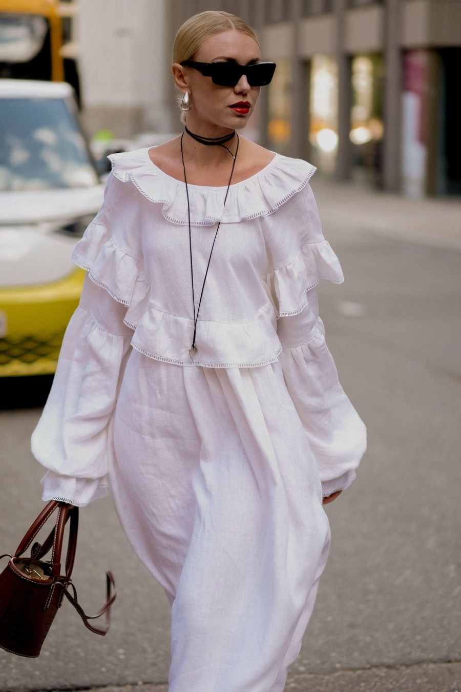 Street style à la Fashion Week de Copenhague Printemps/Été 2024