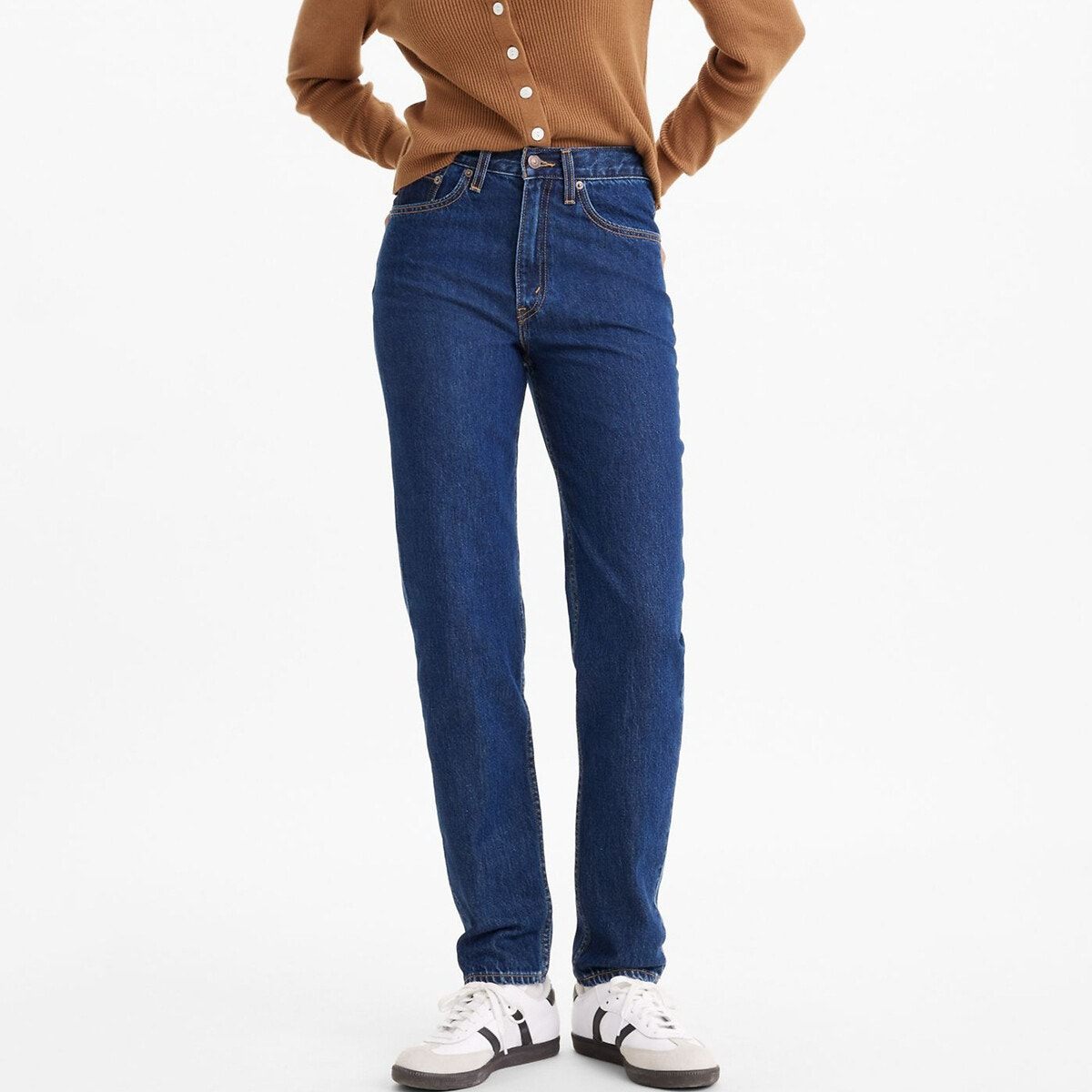 Jeans mom pour femme