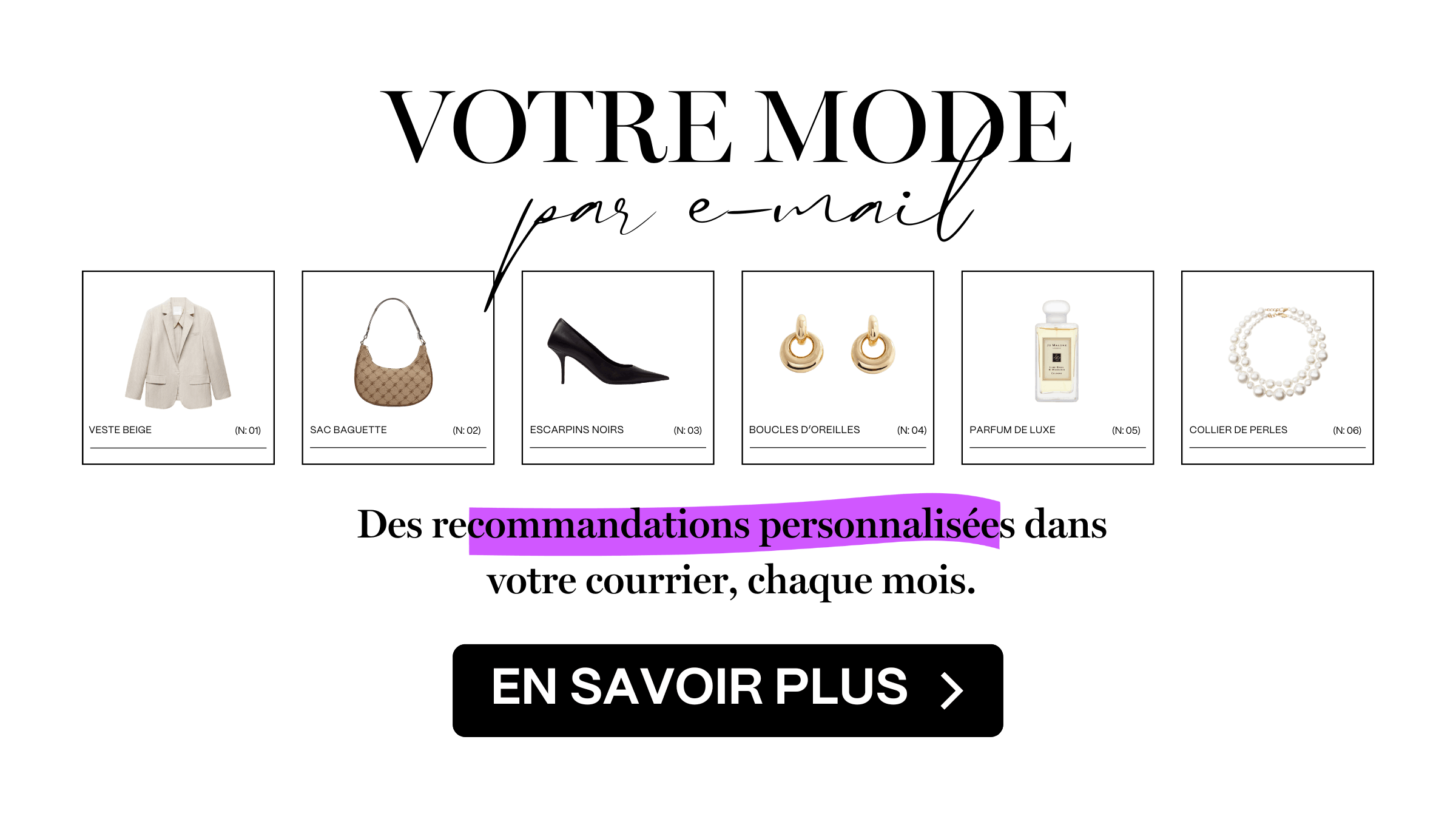 bannière votre mode par e-mail