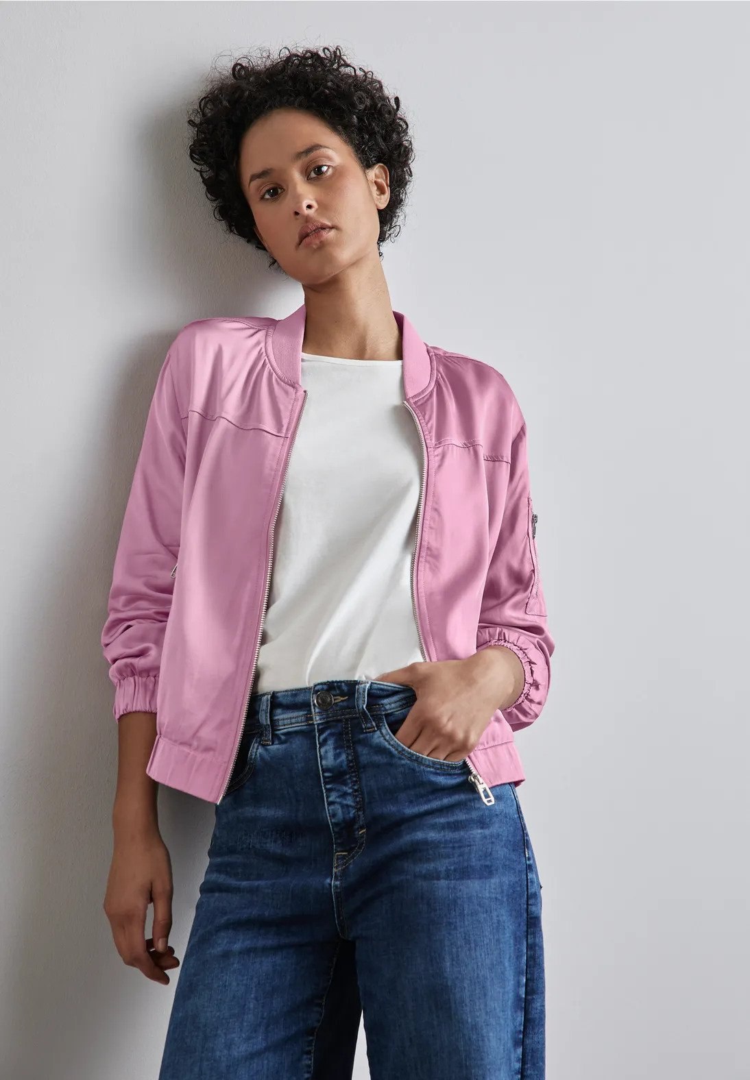 Veste en satin femme