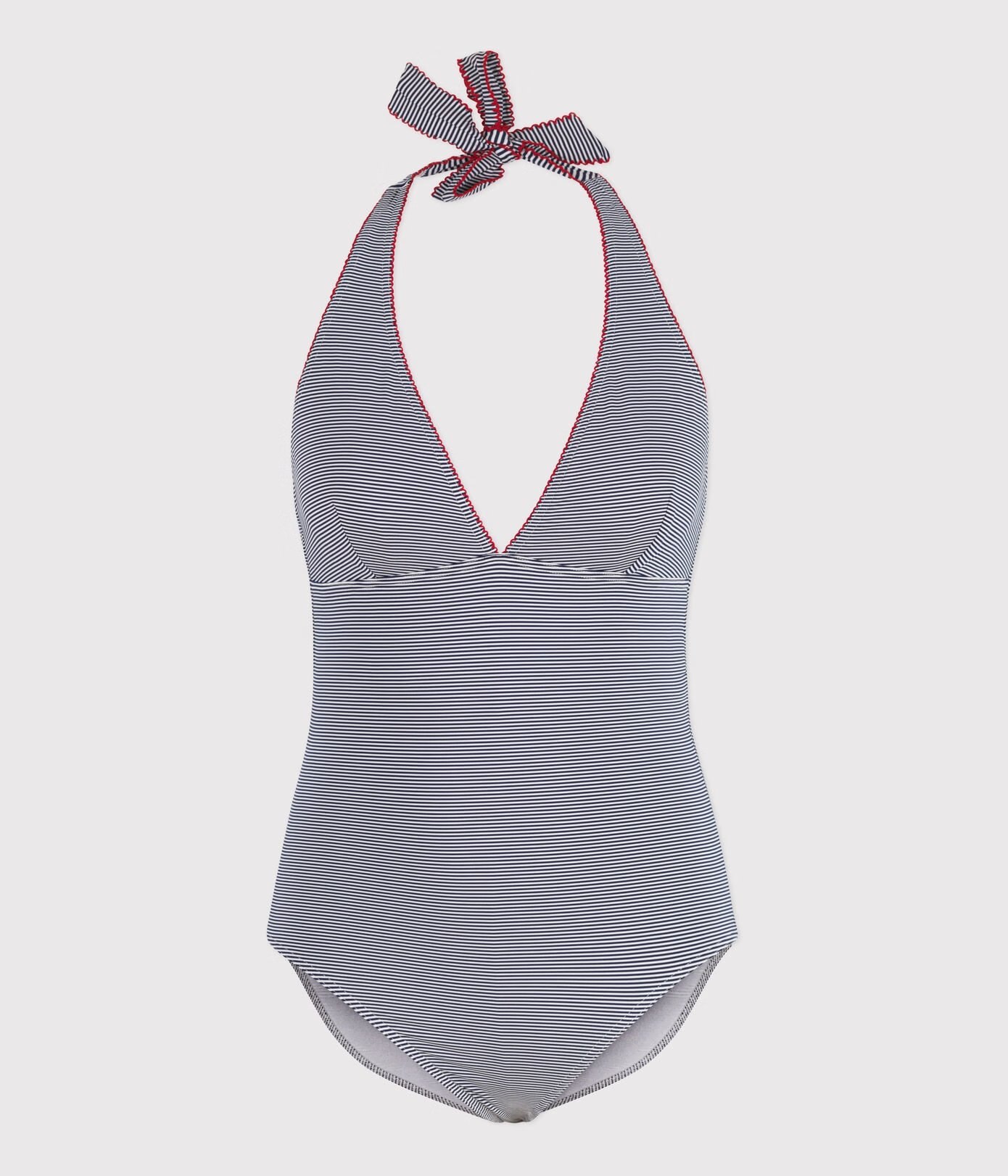 Petit Bateau – Maillot de bain une pièce femme à rayures à 85,00 € chez Petit Bateau