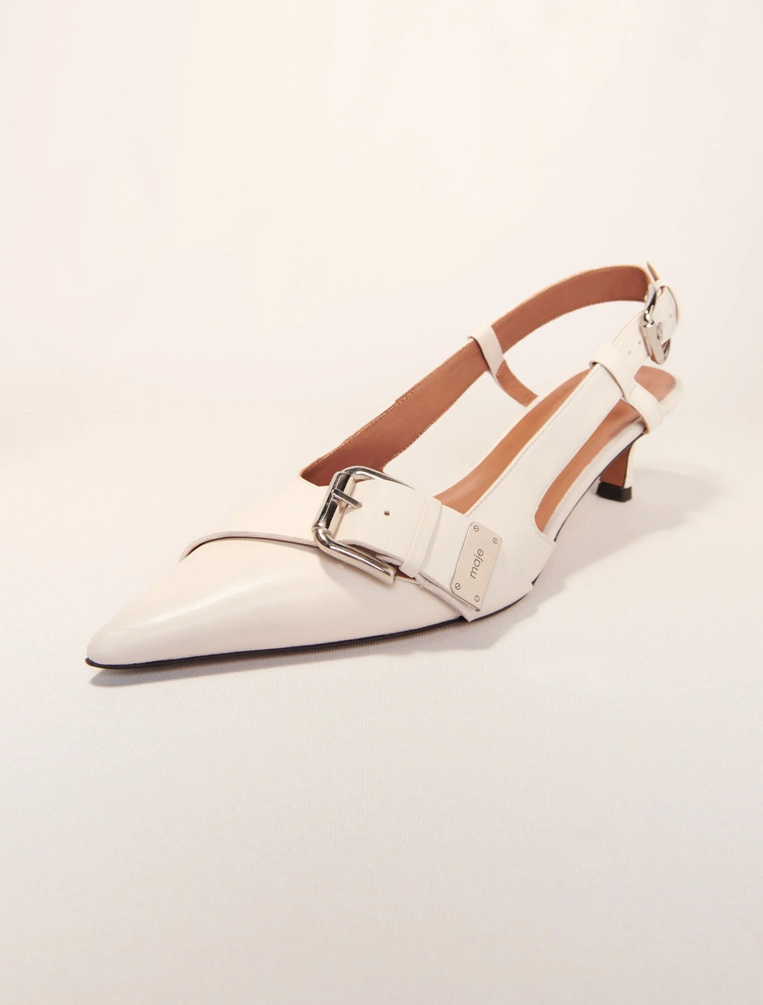 Escarpins blancs pour femme