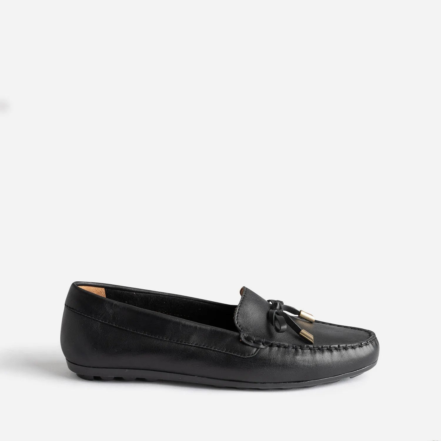 Mocassins noirs pour femme