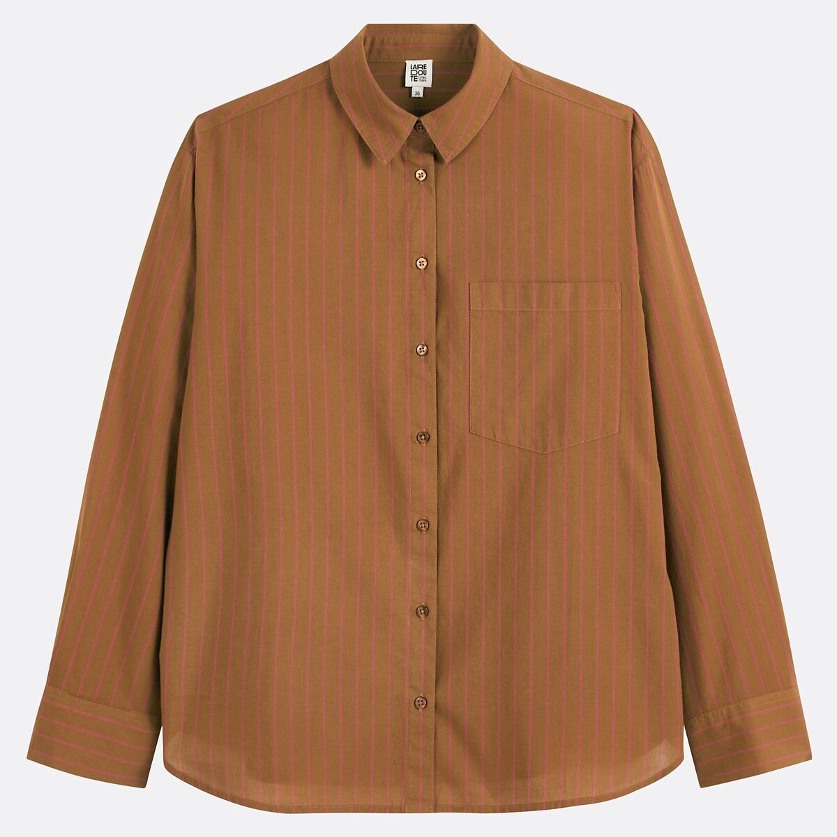 La Redoute Collections – Chemise ample rayée, manches longues à 39,99 € chez La Redoute