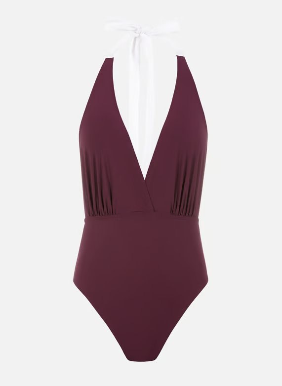 Tatiane de Freitas – Maillot de bain une pièce Rivage – Violet à 179,00 € chez Printemps