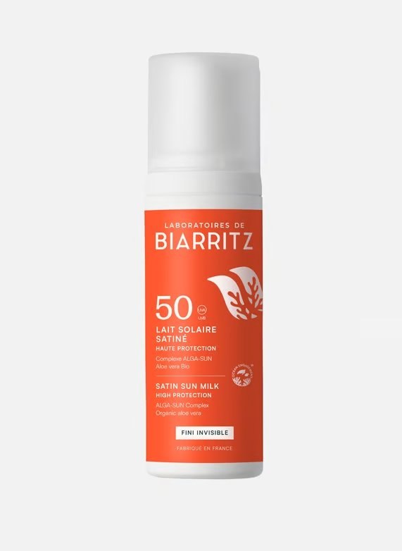 Lait solaire satiné SPF50