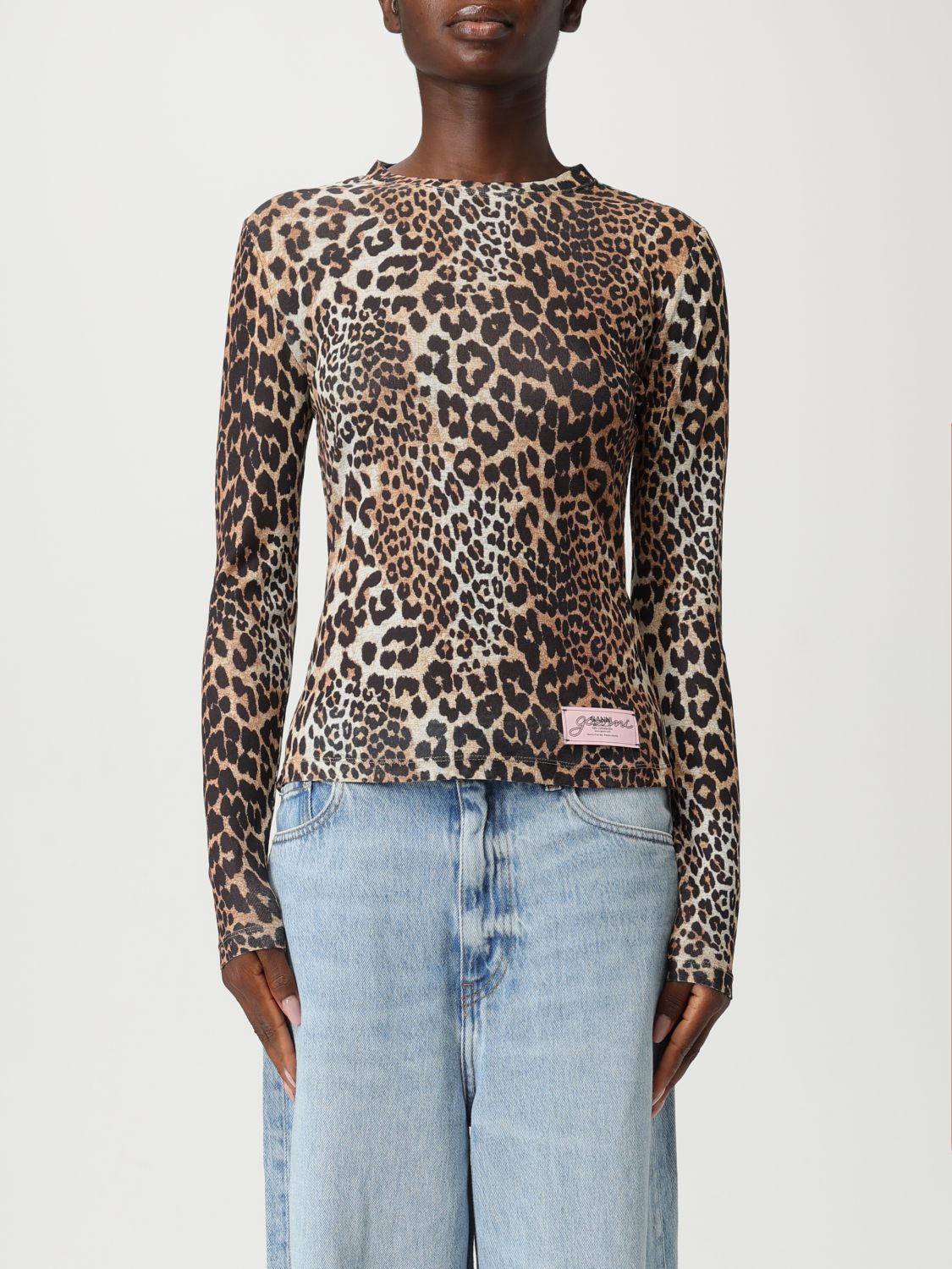 Ganni – T-shirt femme Ganni à 175,00 € chez Giglio