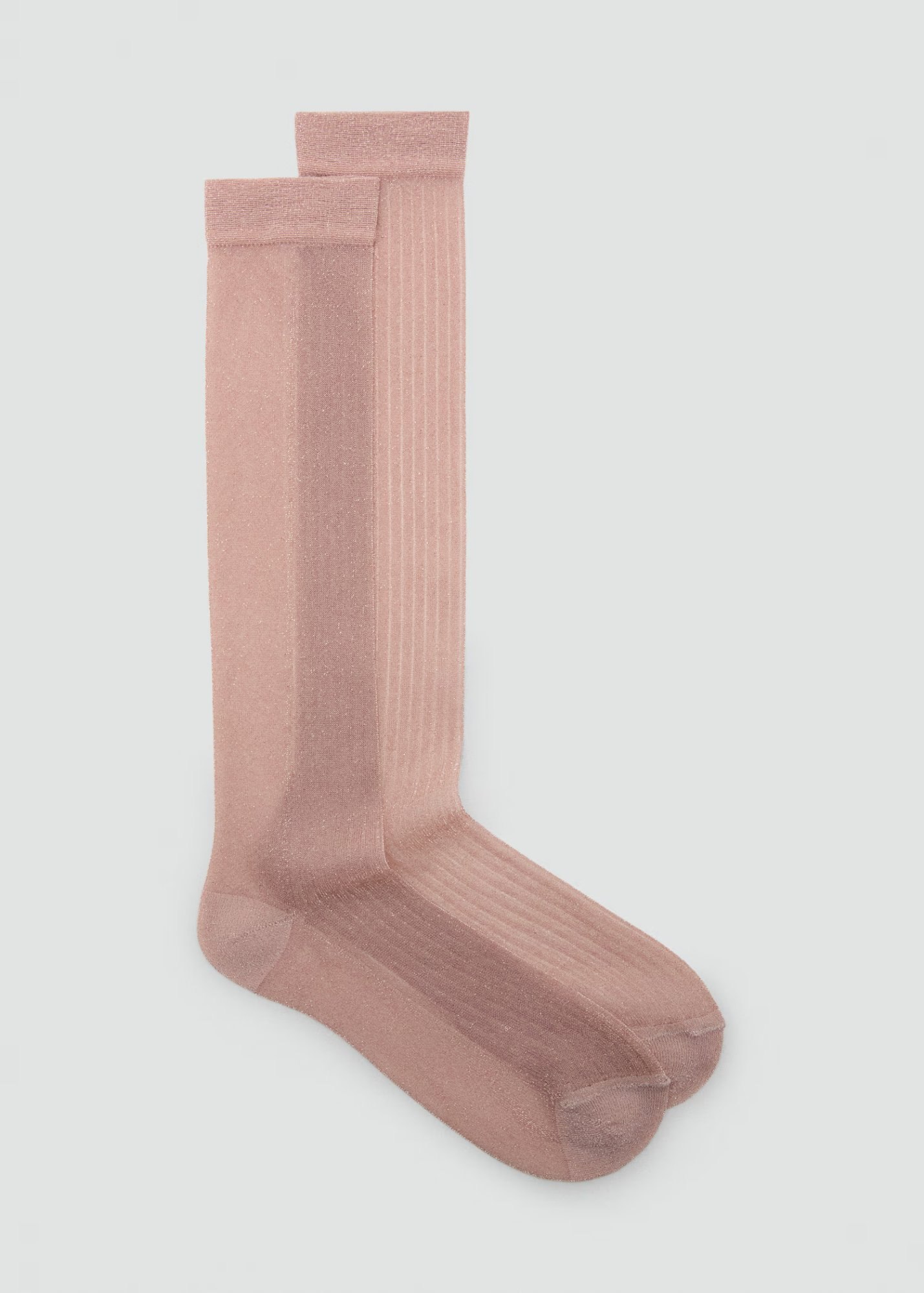 MANGO – Chaussettes longues Lurex à 15,99 € chez Mango
