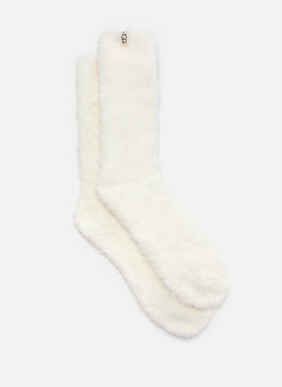 UGG – Chaussettes mi-haute Teddy Cosy – Beige à 15,00 € chez Printemps