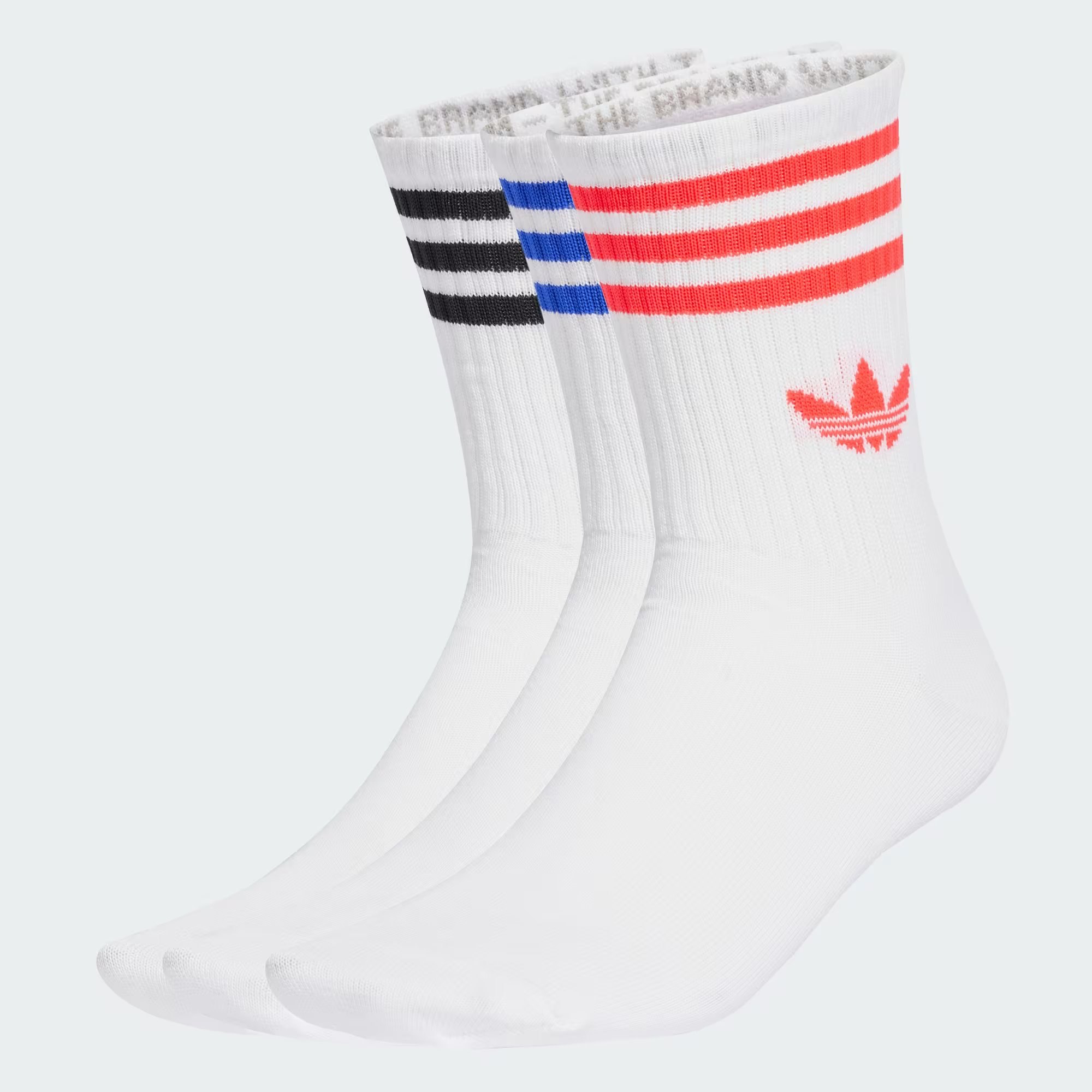 Adidas Originals – Lot de 3 paires de chaussettes mi-mollet à 3 bandes à <del>13 €</del> 9,75 € chez Adidas
