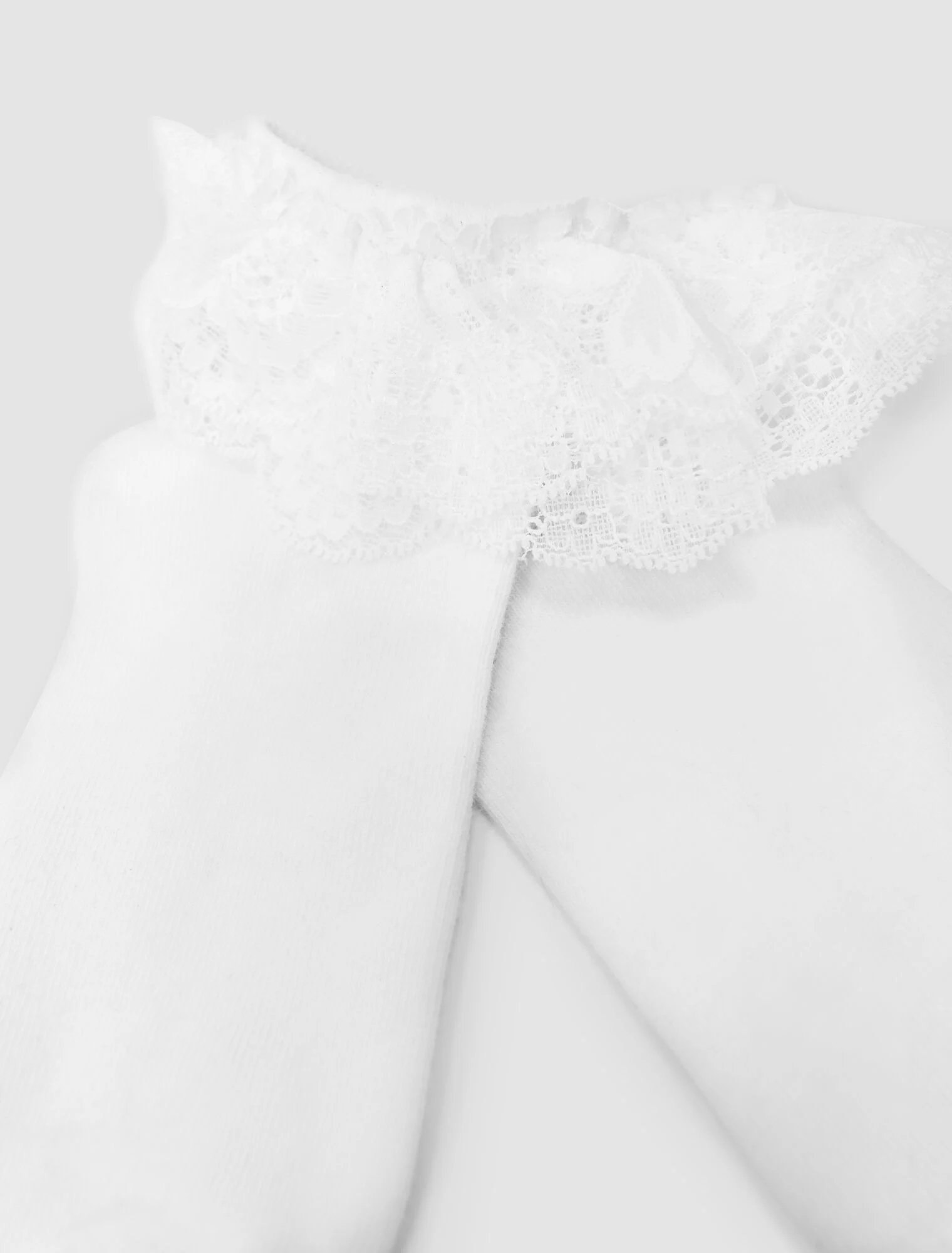 Maje – Chaussettes à volants dentelle à 29 € chez Maje