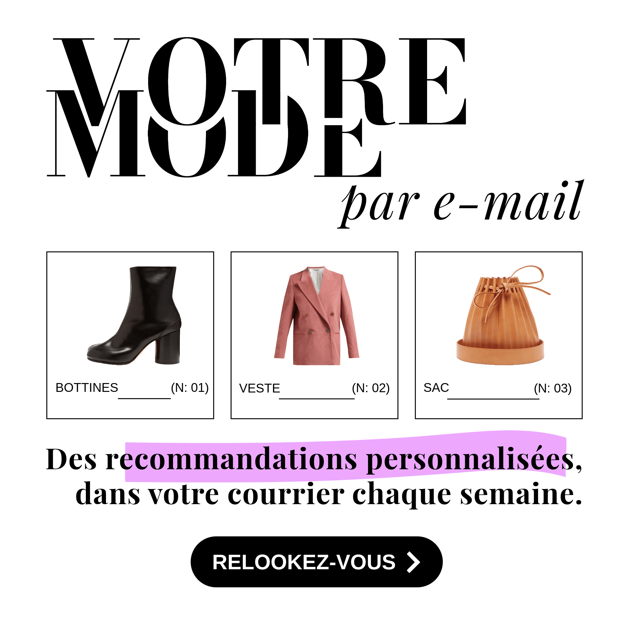 bannière votre mode par e-mail