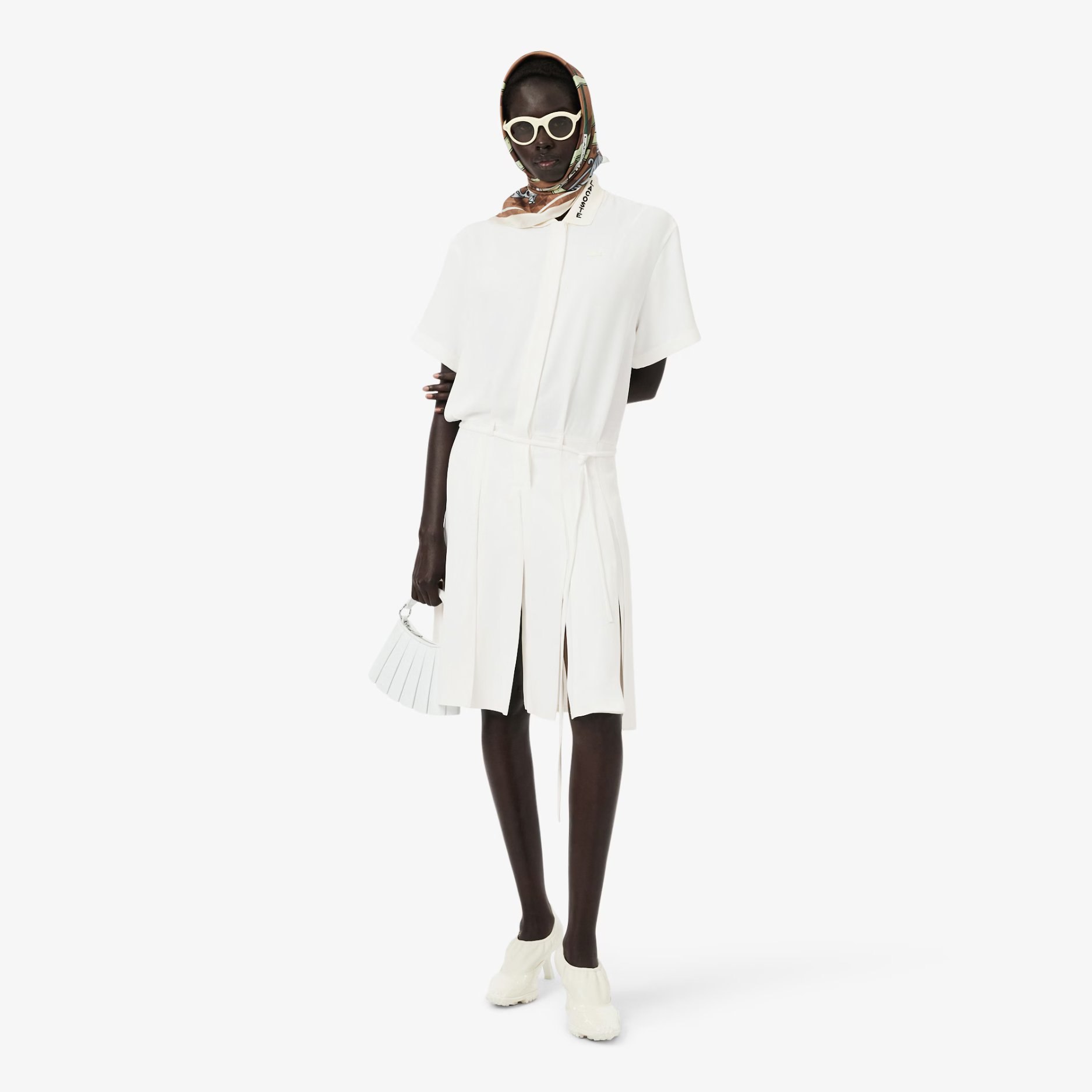 Robes chemises blanches pour femme