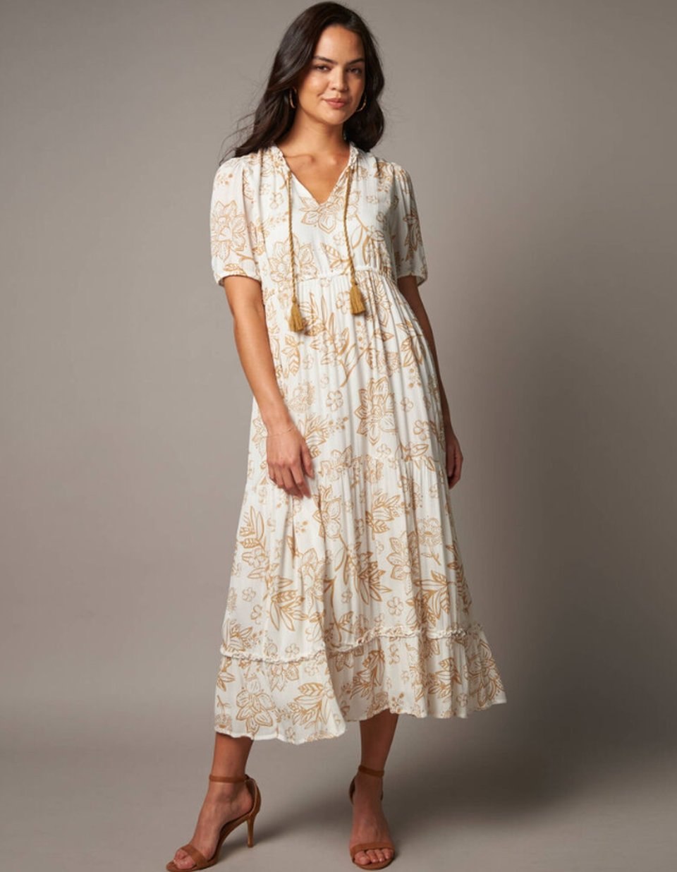 Robes longues boh&egrave;mes pour femme